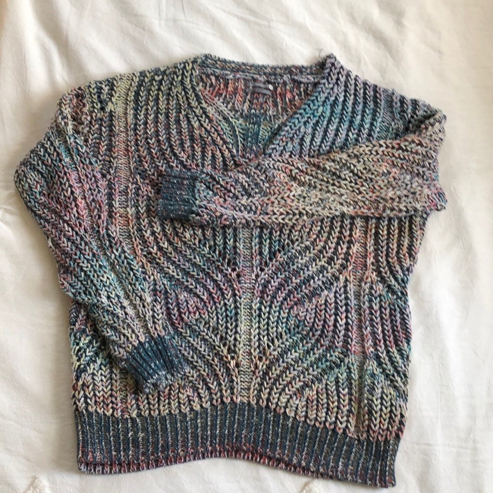Anthropologie Ramona Cable Knit Sweater size XS